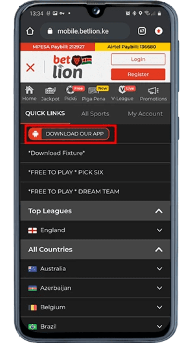 Mobile App Screenshot