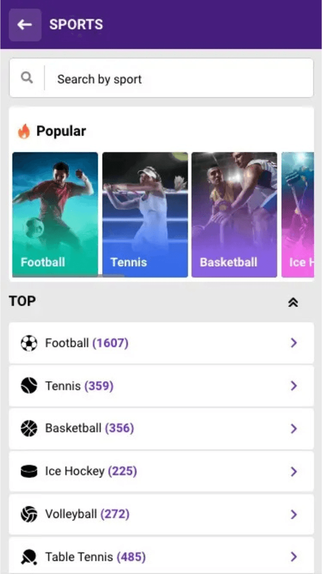 Mobile App Screenshot