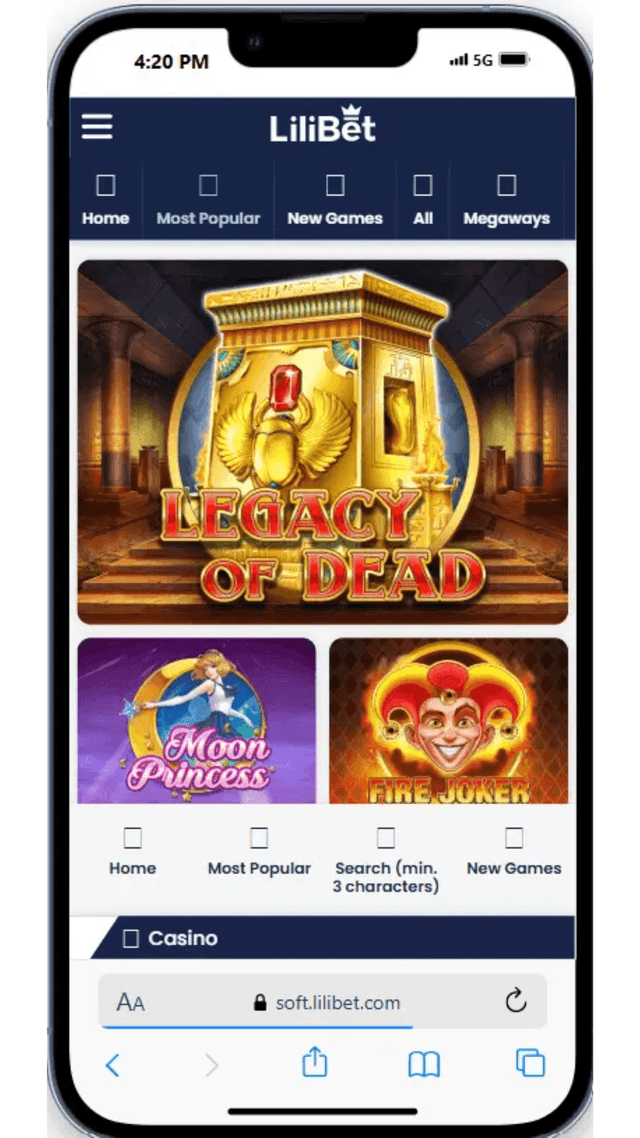 Mobile App Screenshot