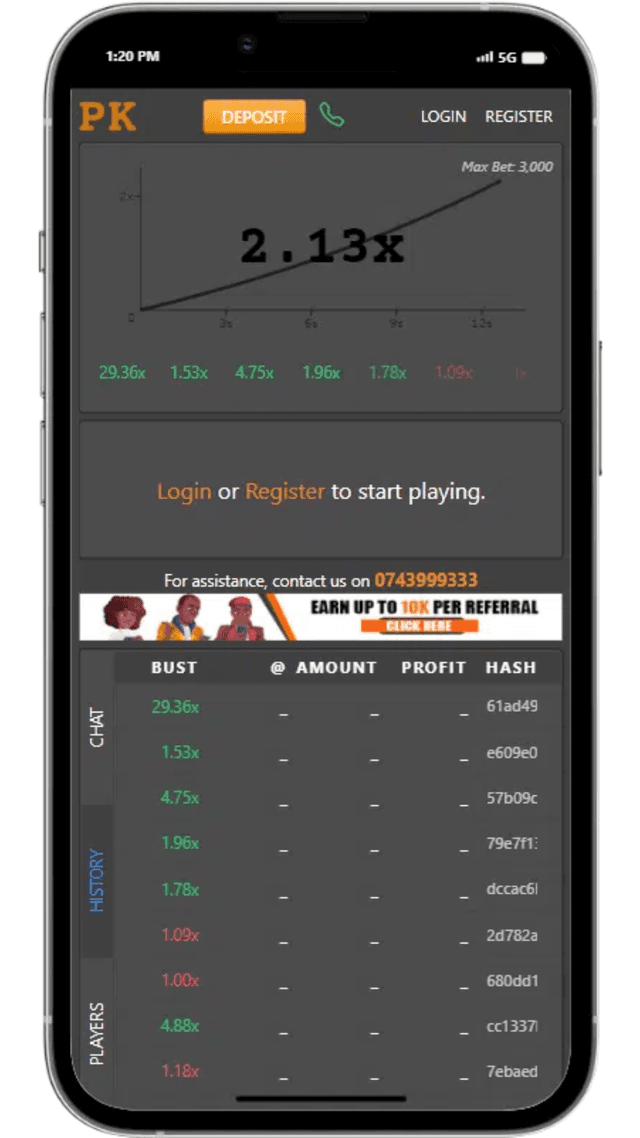 Mobile App Screenshot