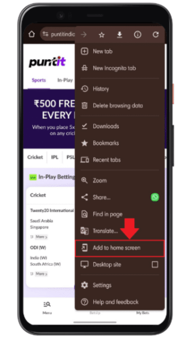 Mobile App Screenshot