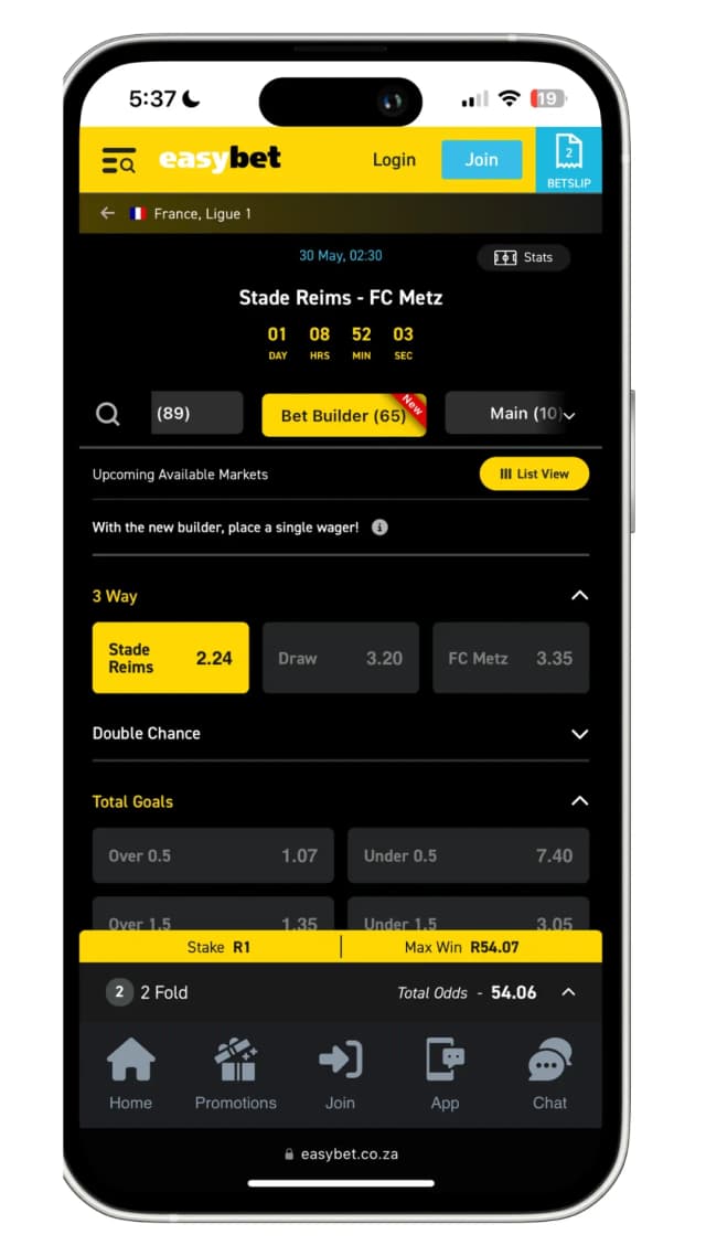 Mobile App Screenshot