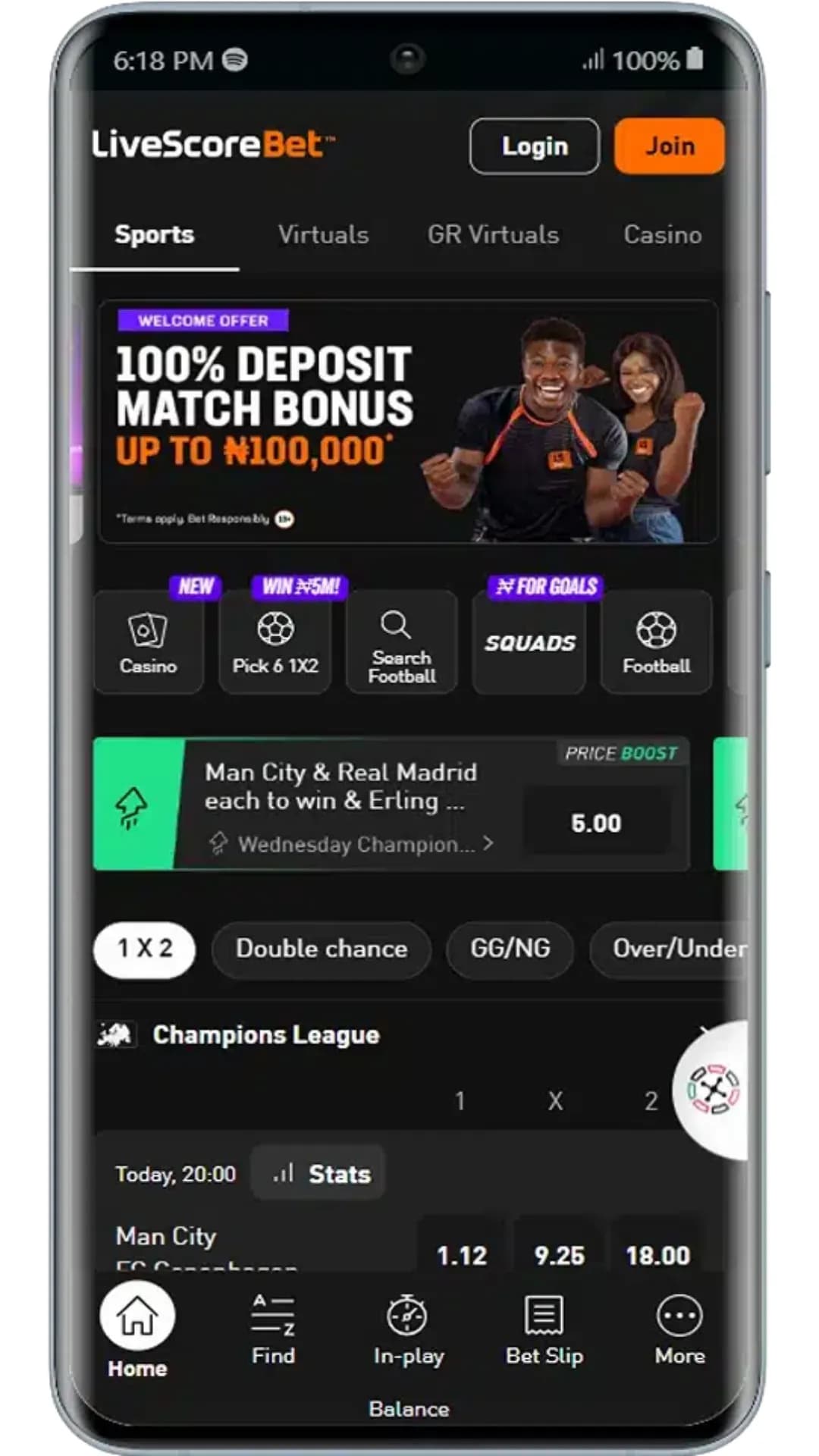 undefined Mobile App Screenshot
