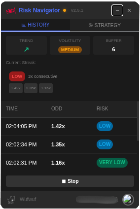 Betway Aviator Predictor Screenshot 3